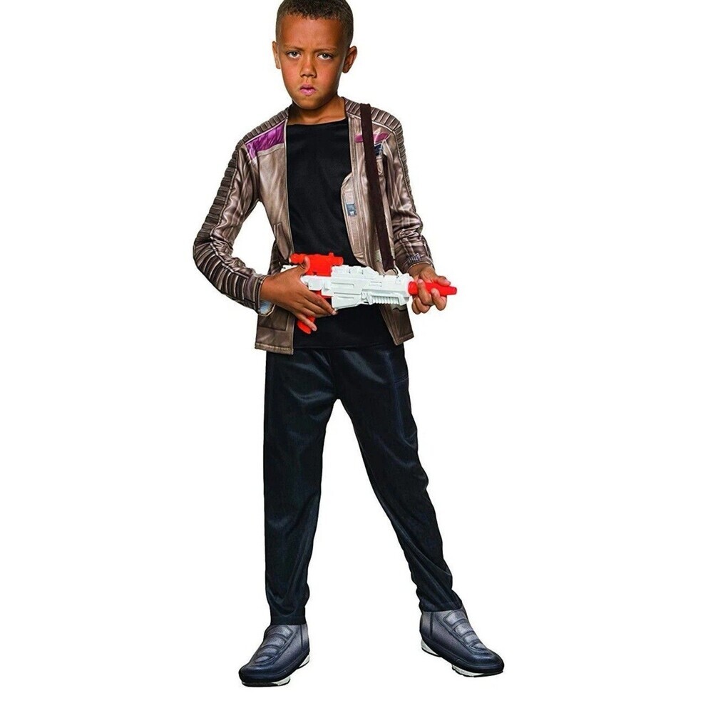 Star Wars The Force Awakens Finn Costume 4 5 6 Kids Small Child's Deluxe NEW